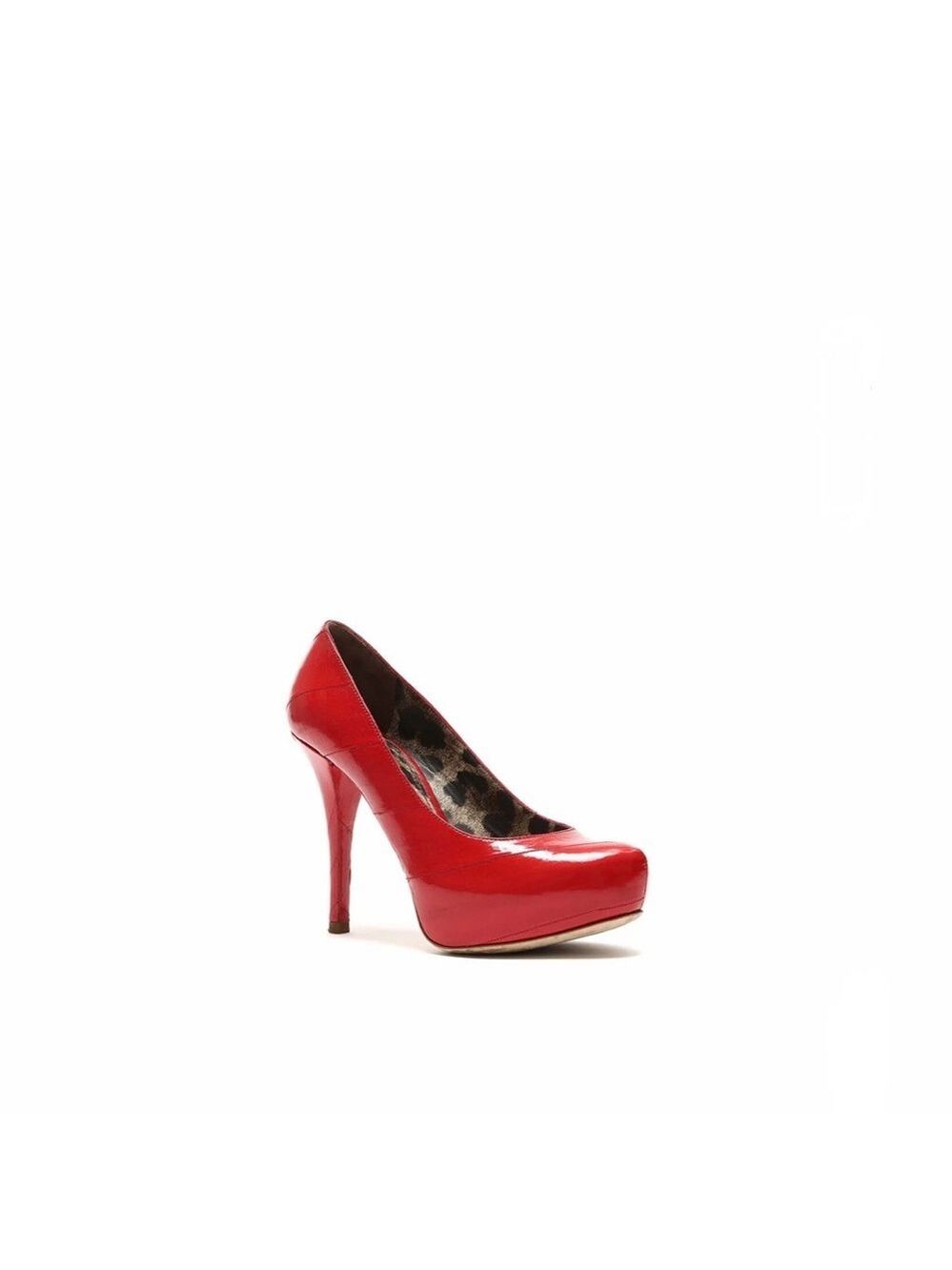Dolce & Gabbana red platform high heel pump/shoes size 35
